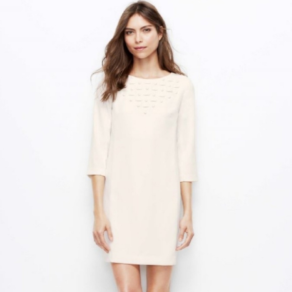 Ann Taylor Petite beaded dress SZ 0P